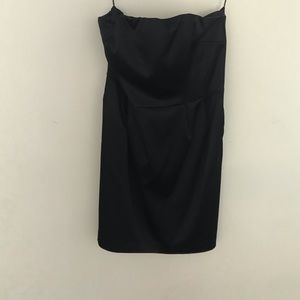 EUC Express Black Satin Dress - Size 10